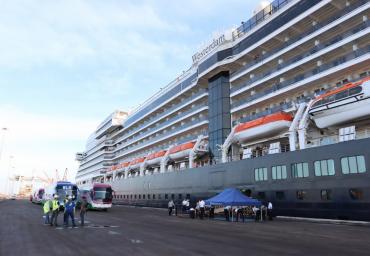 WESTERDAM'S CRUISE LAY OVER AT KUANTAN PORT - FEBRUARY 12, 2023